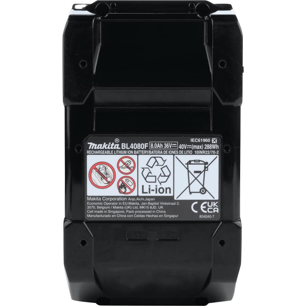 Makita Usa Inc 40v Max Xgt Li Ion 8ah Battery Desertcart INDIA