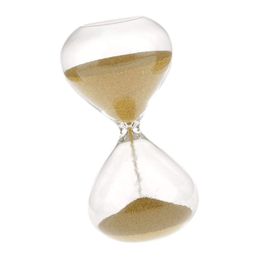 Suxdlan 3-Minute Golden Sand Hourglass Glass Sand Timer Home Desk Decor