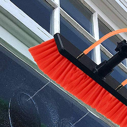 Cepillo telescópico extensible de 11m para limpieza de paneles fotovoltaicos 8