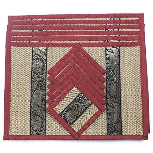 LOUIS.NUI Reed placcemat & Coasters