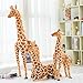 Große Lebensdauer Teddy Giraffe, weich, realistisch, Tiere, Giraffen, Weiche Puppe, Wohnkultur für Kinder, Geburtstagsgeschenk Laimi (Color : 120cm)