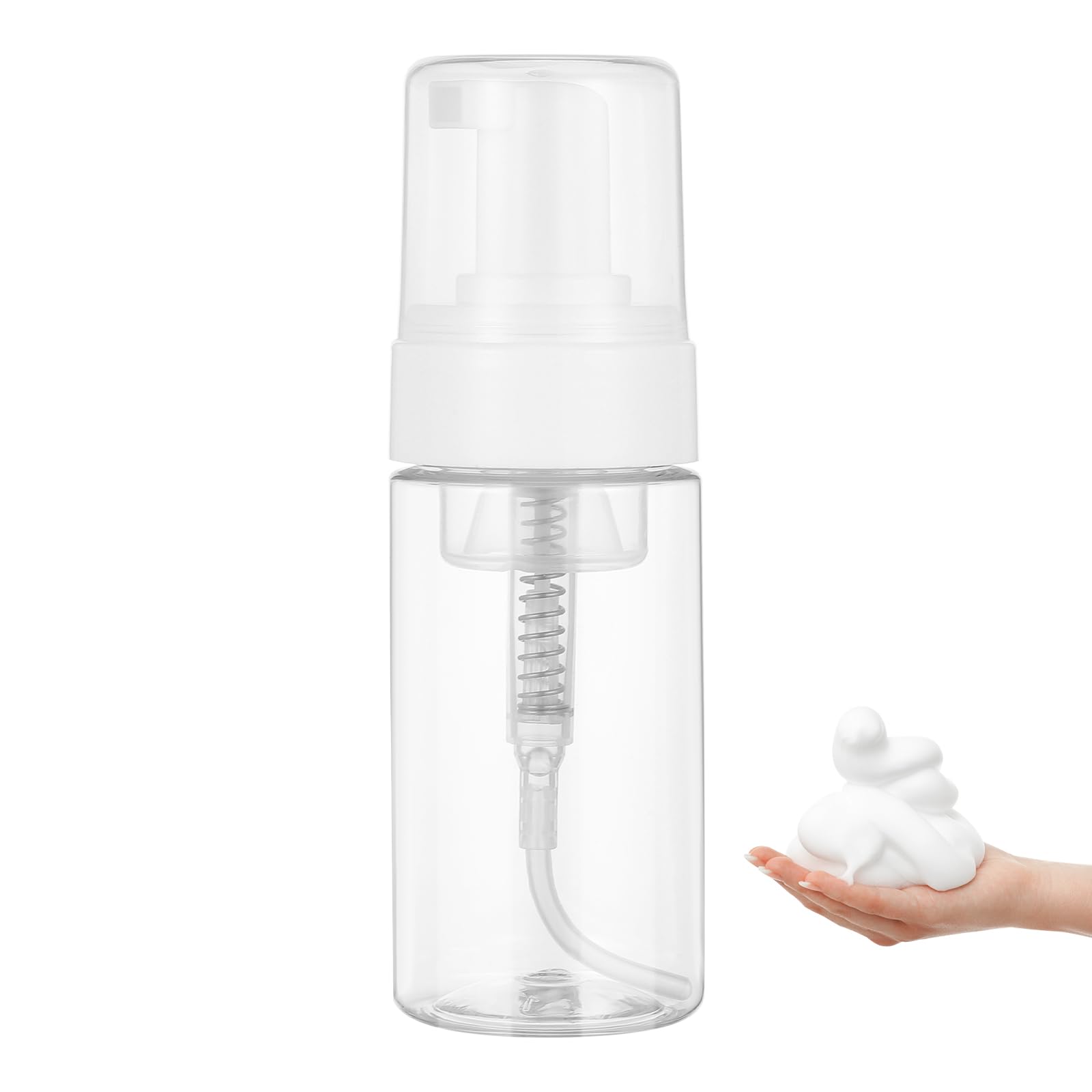 Amazon｜ソープ ポンプボトル 泡ボトル 詰め替え容器 100ml 1個 手洗い