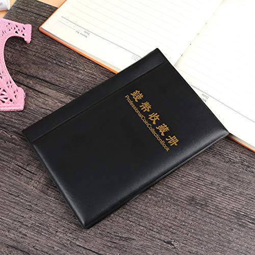 Álbum para colección de monedas con 60 bolsillos, plástico miniatura 2