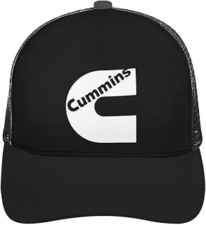 Sglite Unisex Baseball Cap Cummins Mesh Trucker Hat Adjustable Snapback Hats Dad Hat Plain Hat