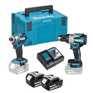 Combopack 2 outils 18V (2x5.0 Ah) (DDF489 + DTD173) - MAKITA DLX2527TJ