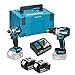 Produktbild Makita DLX2527TJ Werkzeug-Kombination, 2 Stück, 18 V (2 x 5,0 Ah) (DDF489 + DTD173)