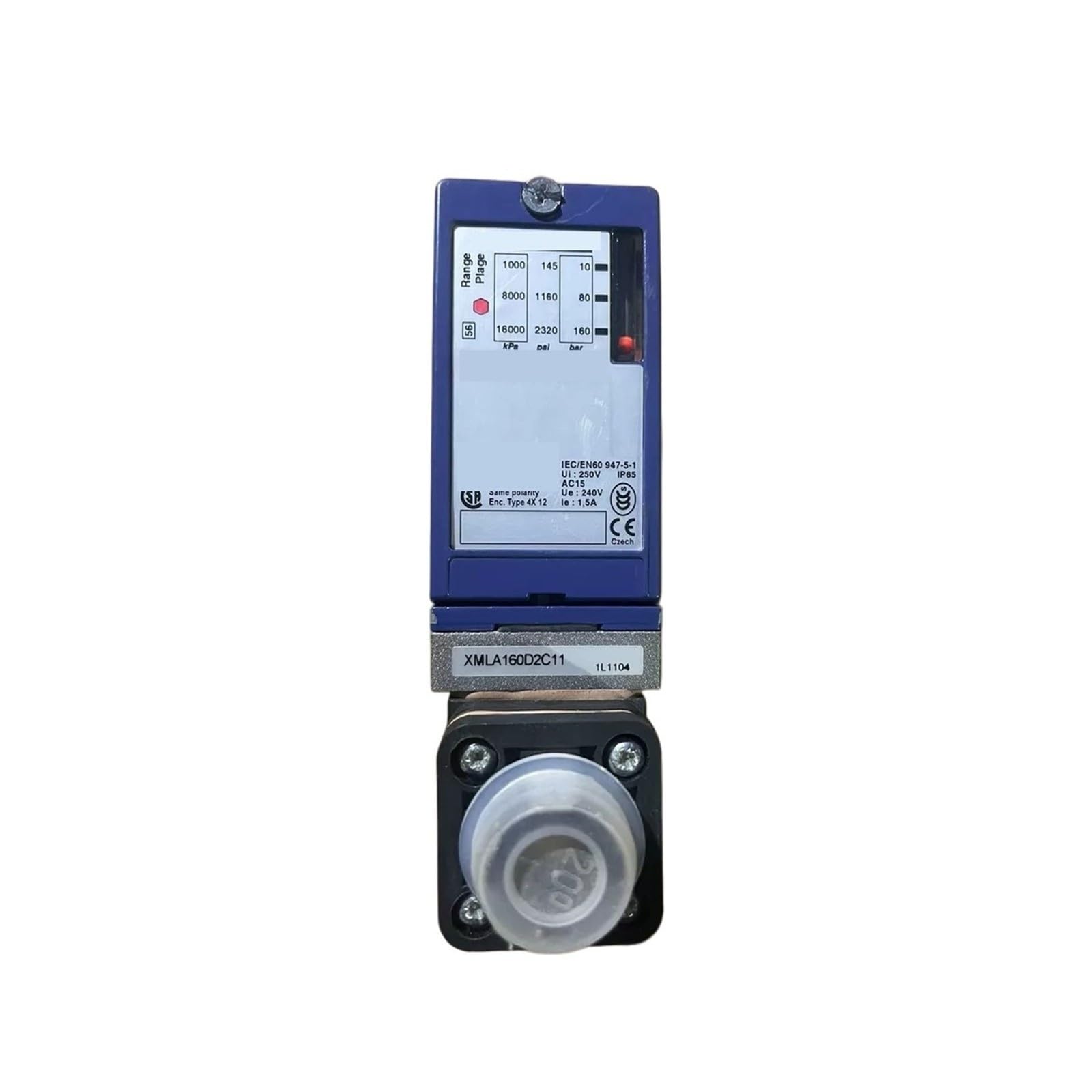 Sensor de interruptor de presión XMLA160D2C11 Transmisor de presión