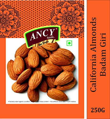 Image of Ancy Foods Premium Dry Fruits (California Almonds /Badam), 250 g