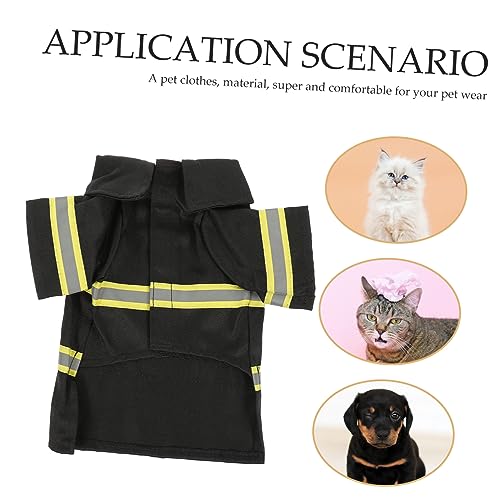 Disfraz Bombero para Perros y Gatos Talla S miniatura 4