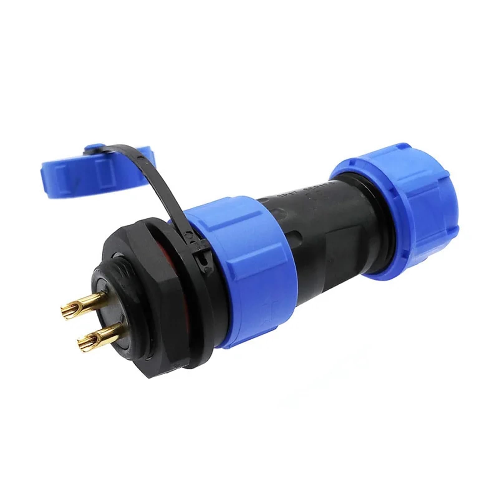 Conector SP17 de 4 pines impermeable IP68 con tuerca trasera SP1710 6