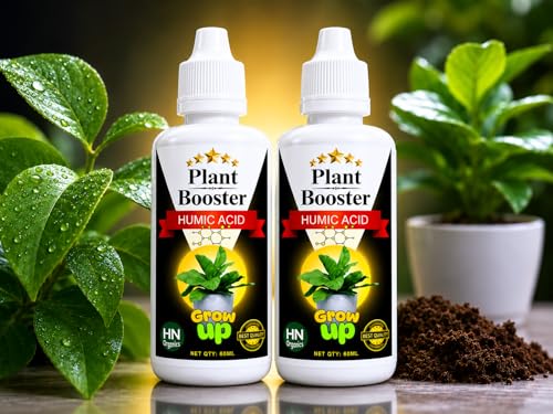 Image of Plant Food Collection| Plant Fertilizer | Compost | Manure For Garden | Home | Office Plants (HUMIC ACID | PACK OF 2)