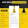 Esco 10804 Heavy Duty Tall 25 Ton Jack Stand