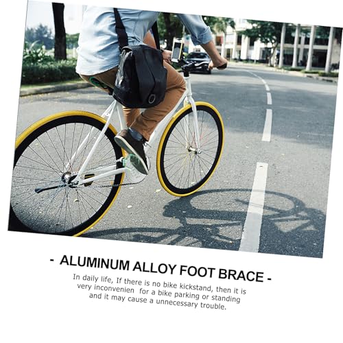 Béquille de vélo Toyvian support réglable en aluminium robuste