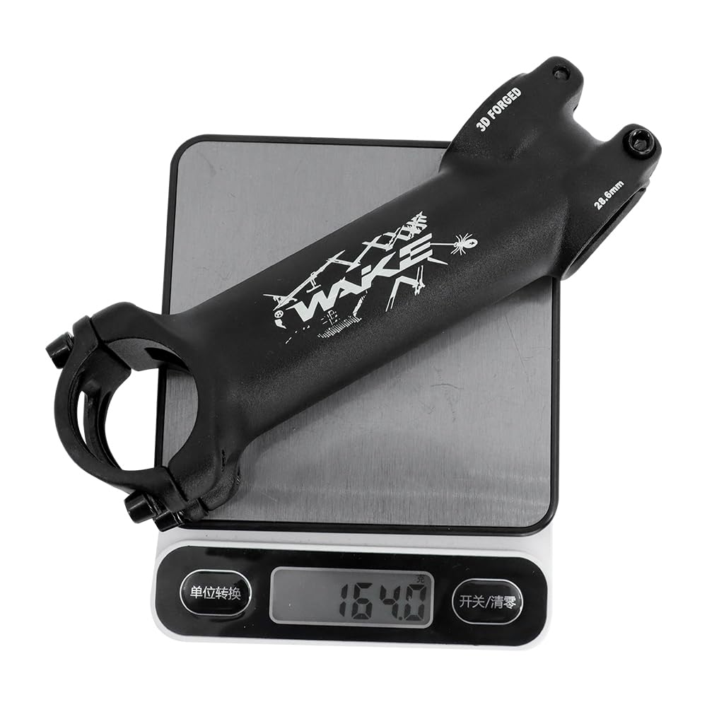 CYSKY Attacco Manubrio 17 Gradi 31,8 60/70/80/90/100/110/120/130mm MTB Attacco Manubrio Mountain Bike per Bicicletta, Bici da Strada, MTB, BMX, Ciclismo
