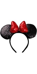 Mausohr Headband Mit Brautschleier - Perfekt Für Hochzeit & Partys