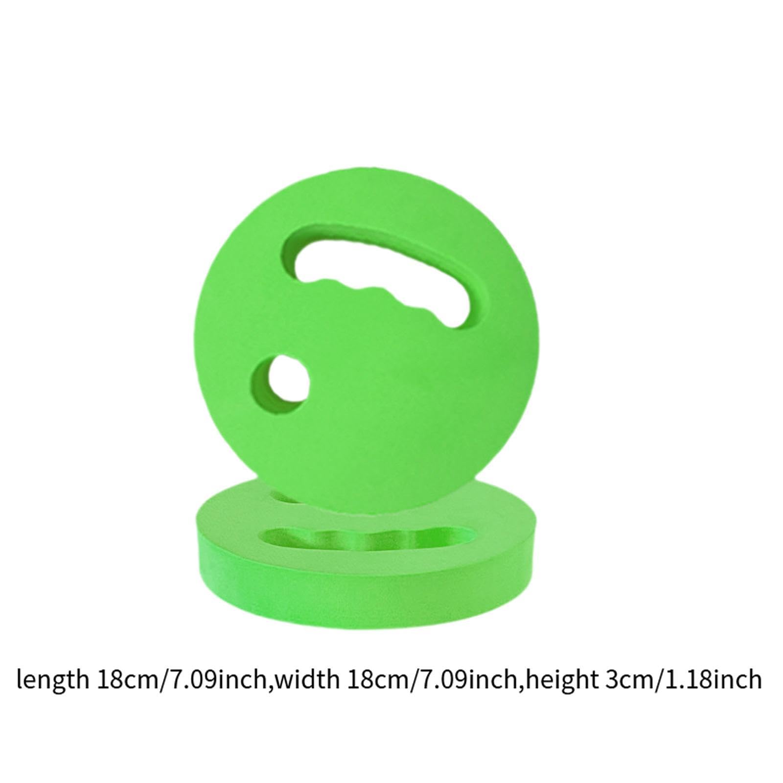 rockible Swimming Hand Float Swim Board Professional Training Comfortable Floating Board Swimming Kickboard, for Children Swimmers, Green