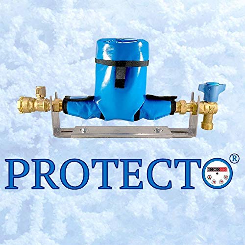 PROTECTO, Housse de protection de compteurs d'eau, ANTIGEL jusqu'à -23°C,