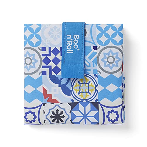 Bolsa de comida ecológica y envoltura de sándwich reutilizable y lavable azul 2