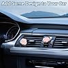 OLYCRAFT 4Pcs Pink Cloud Air Vent Clips with 1pc Self Adhesive Clips Car Air Vent Clip Cars Diffuser Vents Clips for Women Car Vent Accessory #4