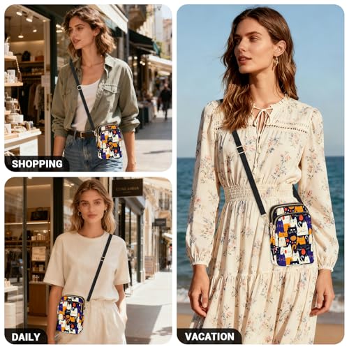 Image of YINHEXI Small Crossbody Bags for Women, Mini Cell Phone Wallet Purse, Shoulder Bag for Women and Men