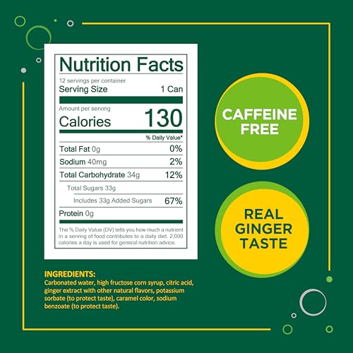 Image of Seagram's Ginger Ale, 12 fl oz, 12 Pack