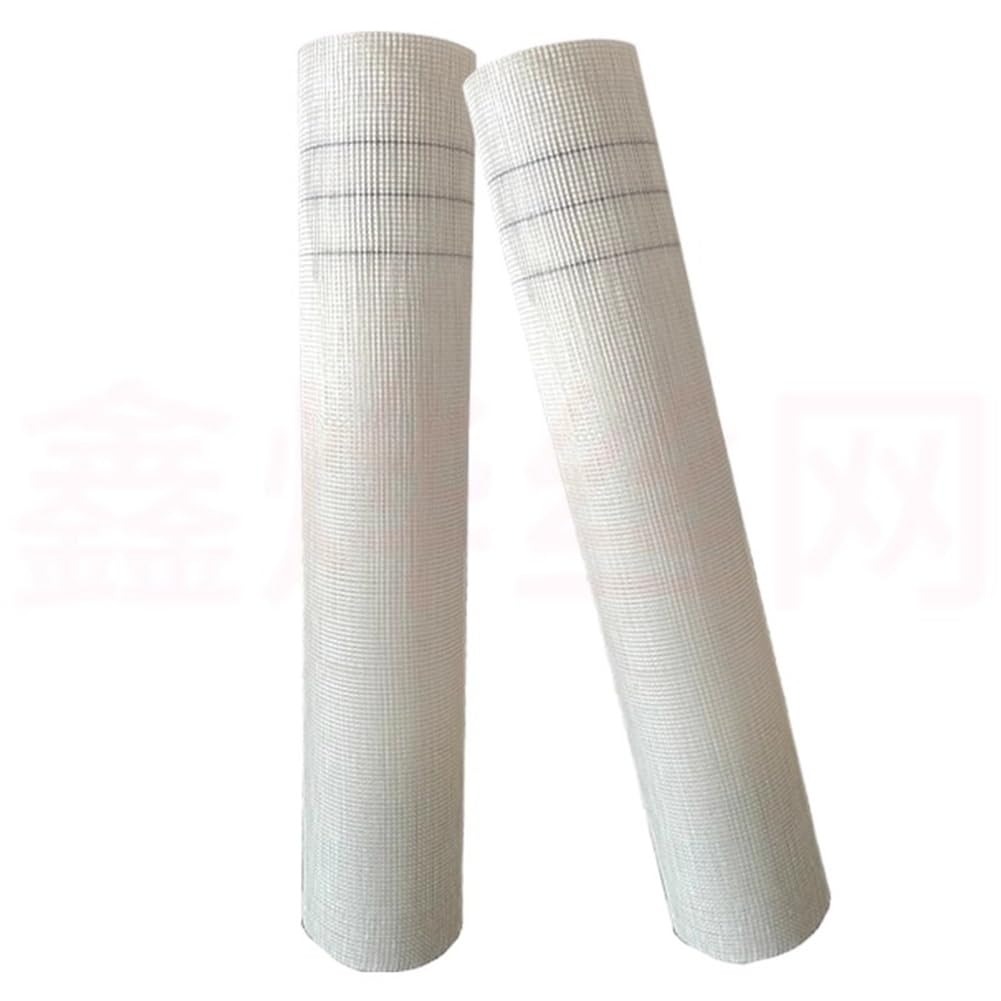 Rollos De Malla Fibra Vidrio, Reforzada Con Resistente A Los Álcalis, Adecuada Para Reparar Y Decorar Grietas Juntas En Paredes Interiores Exteriores(35m-100g)