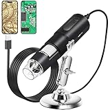 デジタル マイクロスコープ Wifi 50-1000倍 充電 usb 電子顕微鏡 拡大鏡 内視鏡 8 LED IOS Android Windows対応 肌チェック 自然観察 デジタル顕微鏡 スマホ スコープ カメラ 自由研究 スマートフォン iphone android ズーム 子供 ハンディ