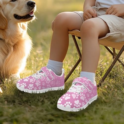 Coloranimal Girls Running Shoe Breathable Anti-Skid Walking Sneakers Sports Shoes Casual Kids Tennis Shoes Slip On Sneakers2