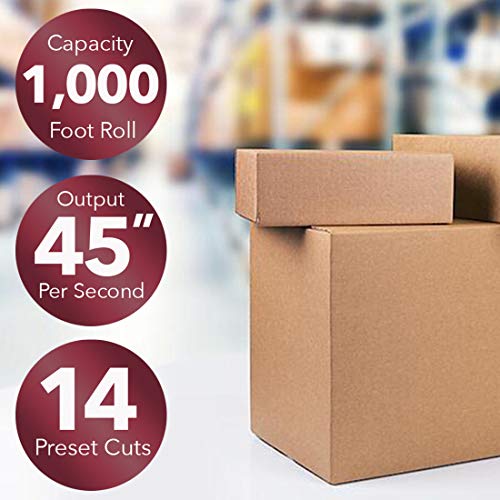 Image of Better Packages BP555eS Water Activated Electronic Tape Dispenser + 1 Case of Tape
