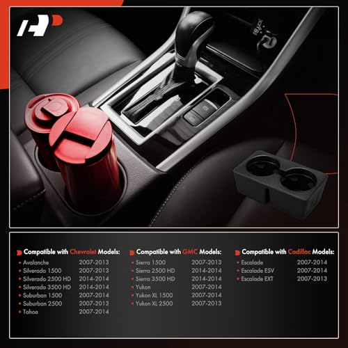 Portavasos central para Chevy Silverado y GMC 2007-2014 miniatura 2