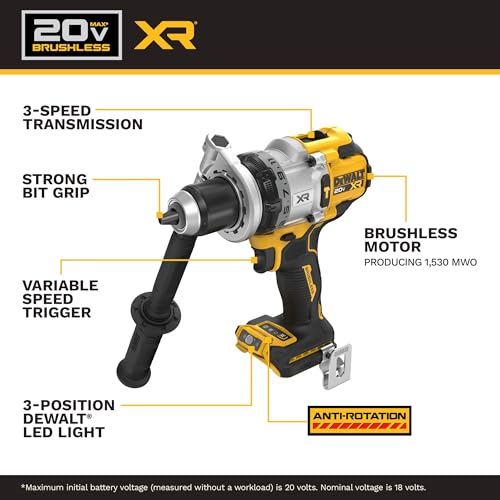 DEWALT 20V MAX XR 1/2