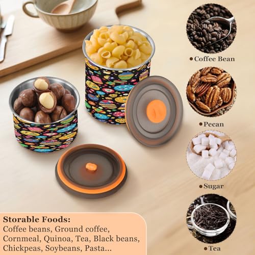 ATTX Envase de Café de Acero Inoxidable 30oz con Tapa Hermética miniatura 5