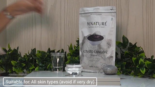 Activated charcoal powder by mi nature | 227g(8 oz) (0.5 lb