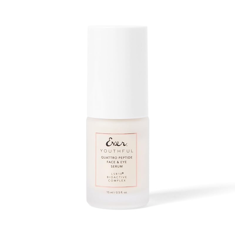 Sérum facial e para os olhos EVER Travel Youthful Quattro Peptide com LSR10, 14 g