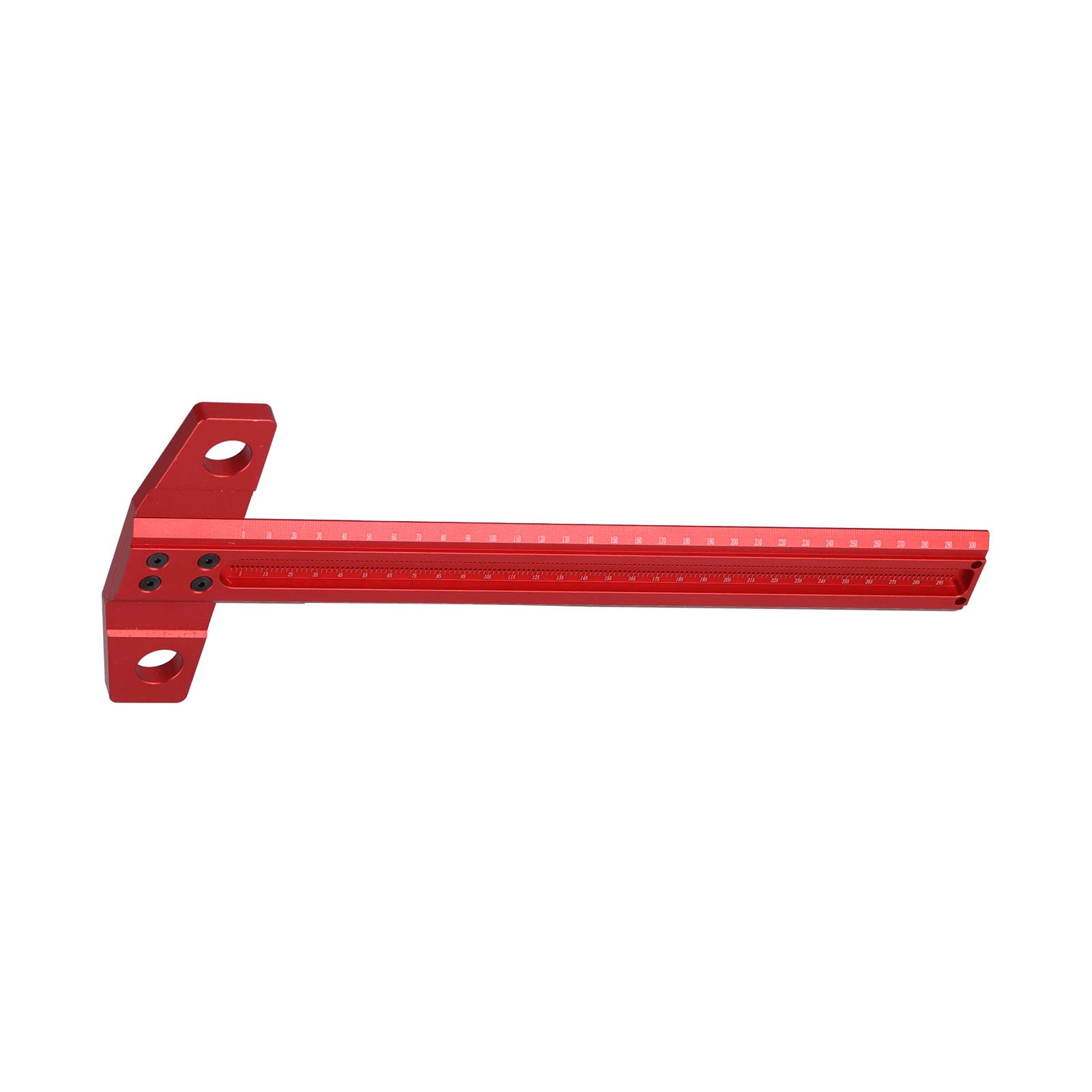 AUNMAS Squadra a T in Alluminio 6061, Righello Ad Angolo Retto da (300 mm)