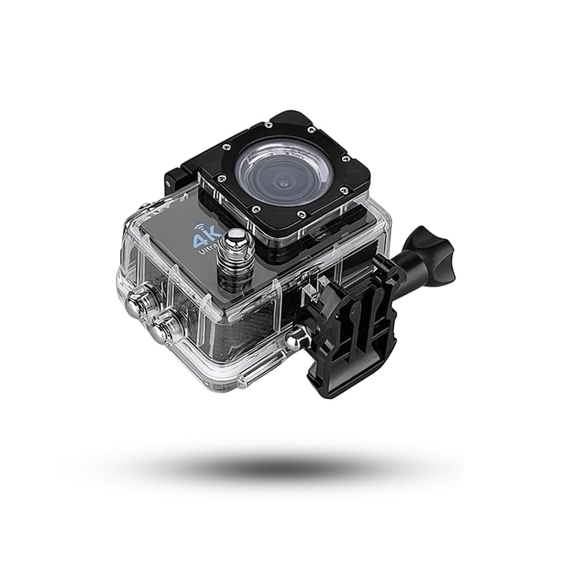 Drumstone (Exclusively 𝟭𝟬+𝟱 Year Warranty) 4K 30fps Action Camera with 170 Degree Wide Angle, with WiFi + Water Resistant 30M_KT123-picture-26