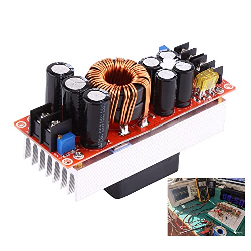 Dissipatore di calore addensato e ventola di raffreddamento intelligente per il controllo della temperatura dissipano meglio il calore. 12 dc 50v regolabile regolatore di tensione 11500w convertitore step up 30a elevatore da a 24v