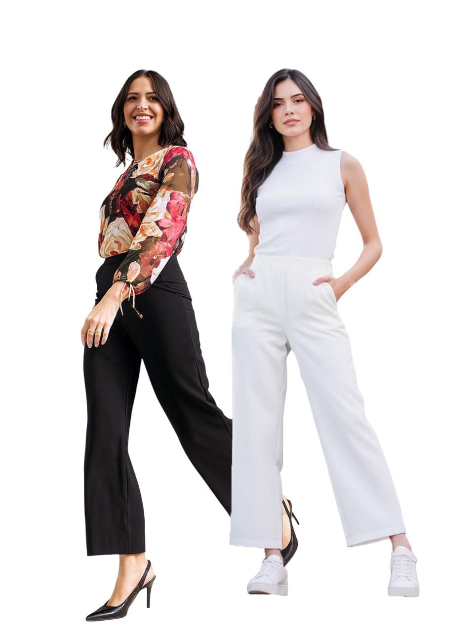 kotty Women’s Formal Straight Fit Pant Set for Office Wear, Smart Casual Styling, and Comfortable Professional Fashion-picture-25