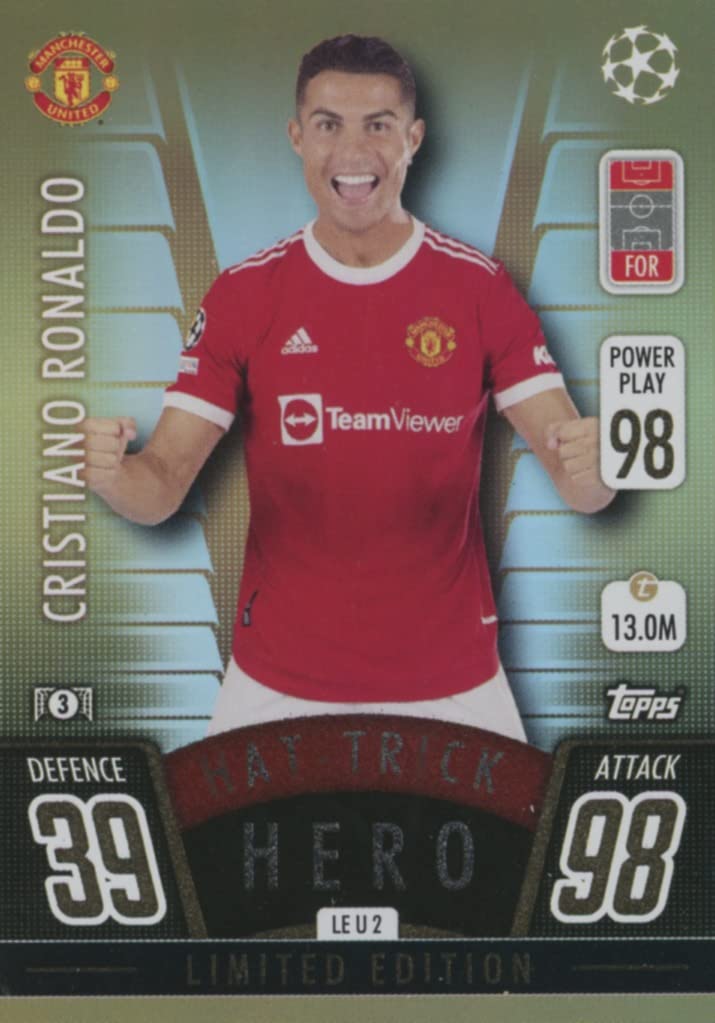 TOPPS MATCH ATTAX Update 2021/22 Limited EDTION Cristiano