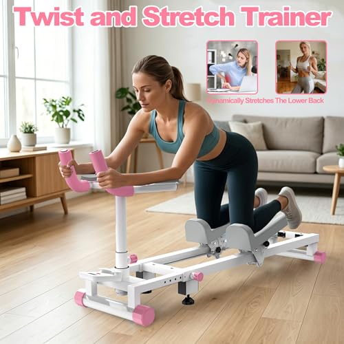 Entrenador de Estiramiento para la Columna Vertebral Crawl, Equipo de Giro y Estiramiento para Gimnasio en Casa o Oficina, Dispositivo Ajustable para Entrenamiento Diario miniatura 7
