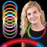 collares uno de 50 segunda mano Collares luminosos, glow, tricolor 50 uds