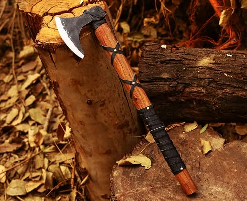 KONTONTY Beil Griff Ersatz - Hickory Holz Axtstiel 34cm Für Äxte & Beile