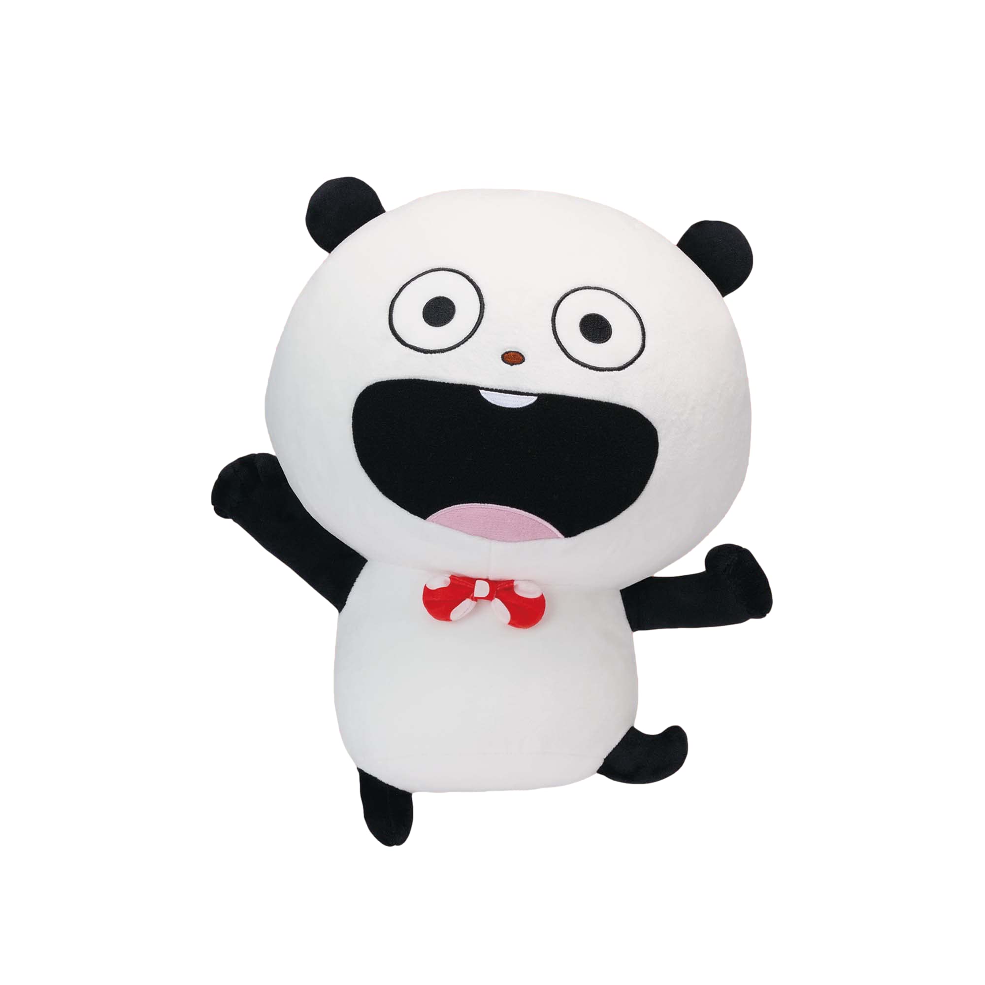 しゃかりきなぱんだ めちゃでか ぬいぐるみ にしむらゆうじ作品 約31cm ごきげんぱんだ