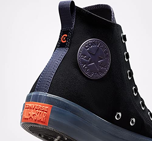Image of Converse Men's Chuck Taylor All Star '70s High Top Sneakers, Black Steel Mango, 8.5
