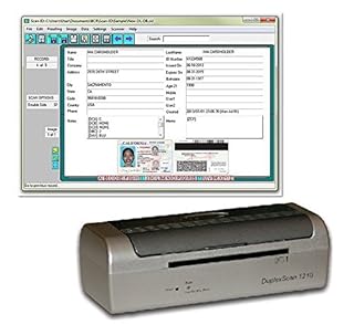 Duplex Medical Insurance Card and ID Card Scanner (w/Scan-ID LITE, for Windows)