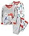 Carter's Little Boys 4-Piece Snug Fit Cotton PJs
