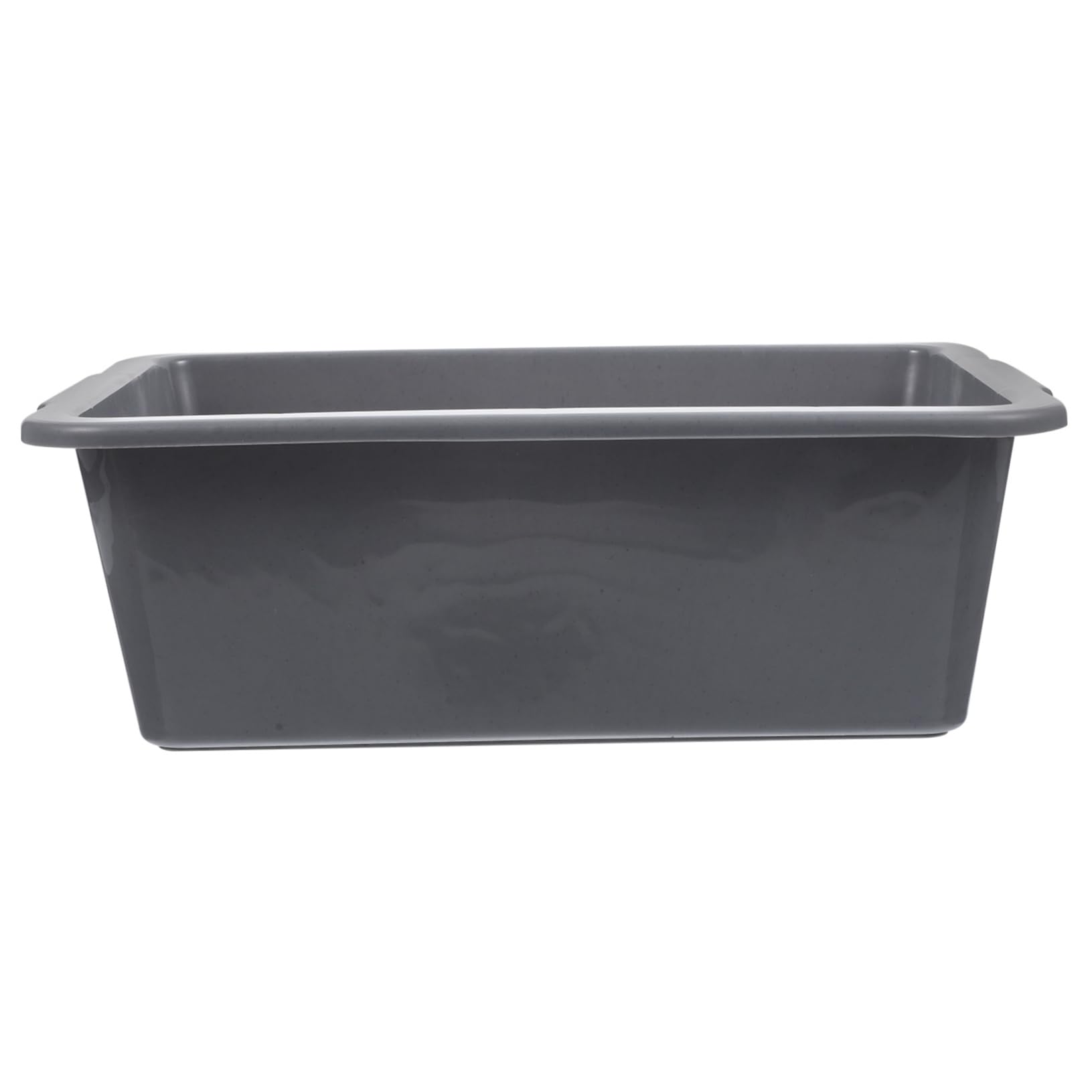 Happyyami Plastic Storage Box Bus Tub Utility Commercial Tote Tubs Rectangular Storage Bin