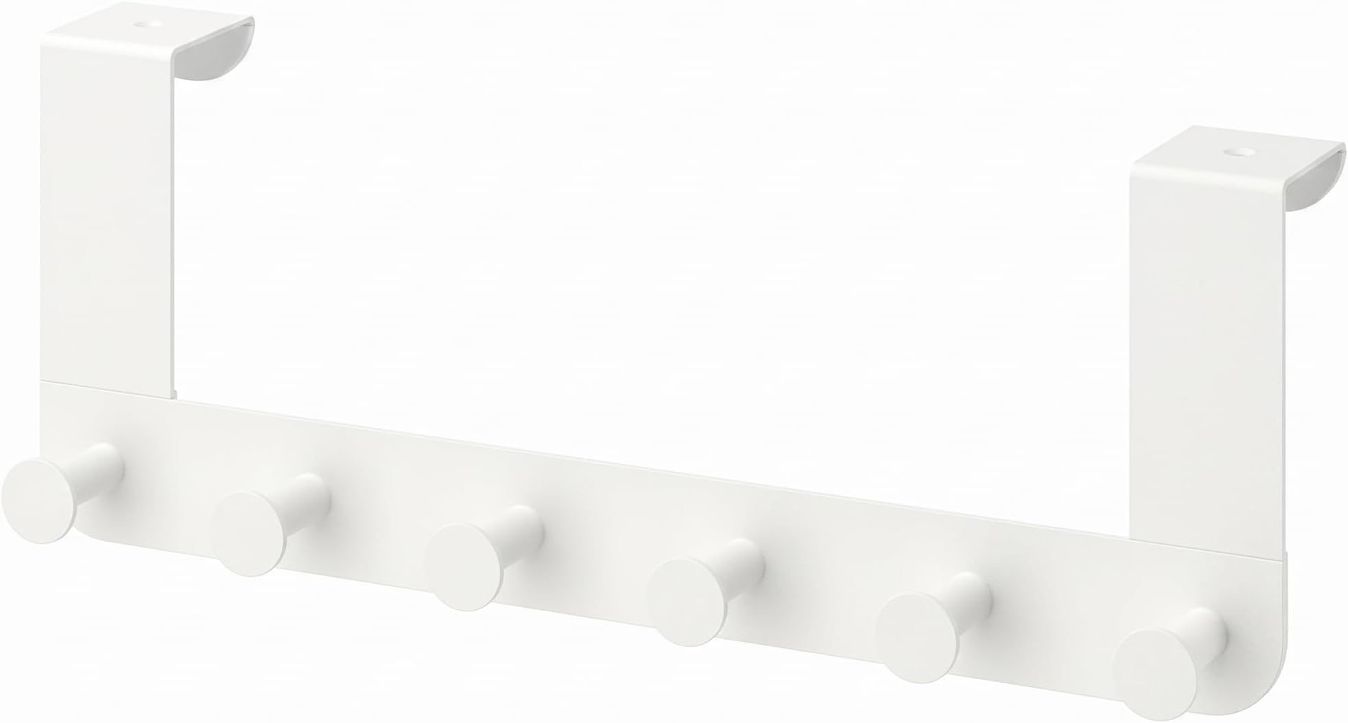 Ikea Enudden Contemporary Hanger for Door, White - Pack of 1,37 x 6 x 5 cm