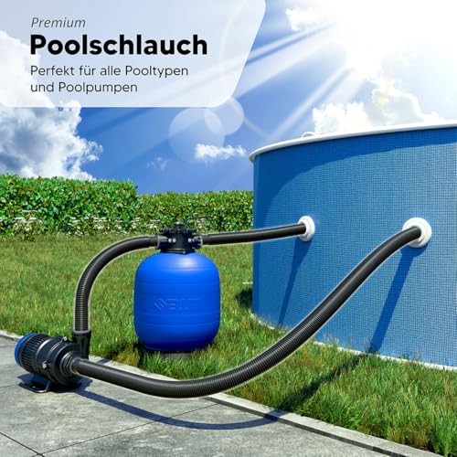 Poolschlauch AWM Schwimmbadschlauch 32mm Saugschlauch Solarschlauch