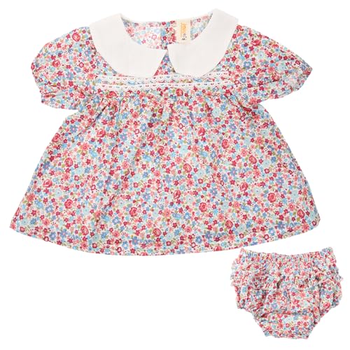 VALICLUD Body De Bebé Niña 5 Piezas mono de niña traje de recién nacido ropa de body bebe recien nacido mameluco de manga corta para niñas ropa de bebe manga corta moda coreana bebé